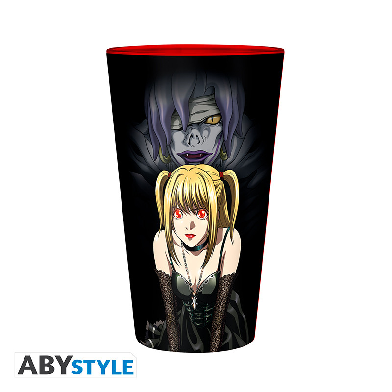 DEATH NOTE  Large Glass Light & Misa