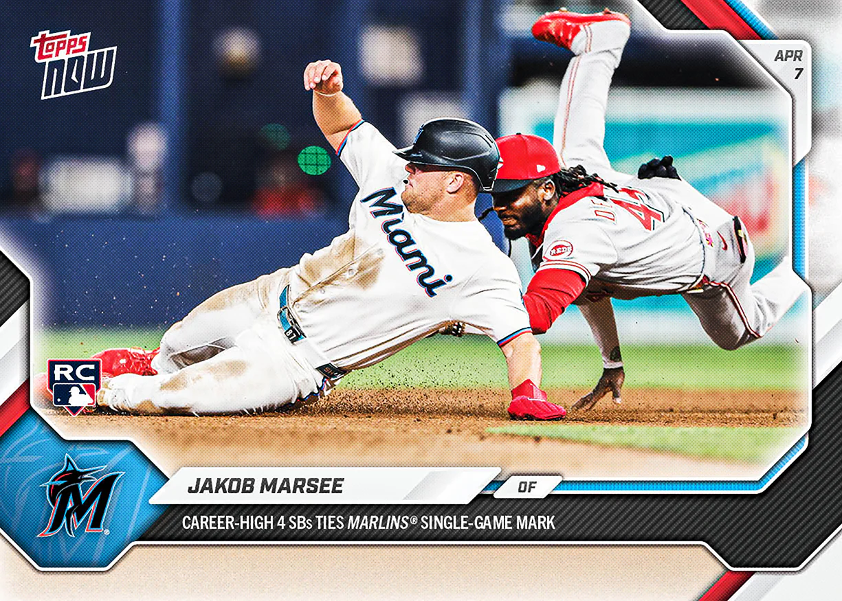 Jakob Marsee - 2026 MLB Topps NOW® - Card 60