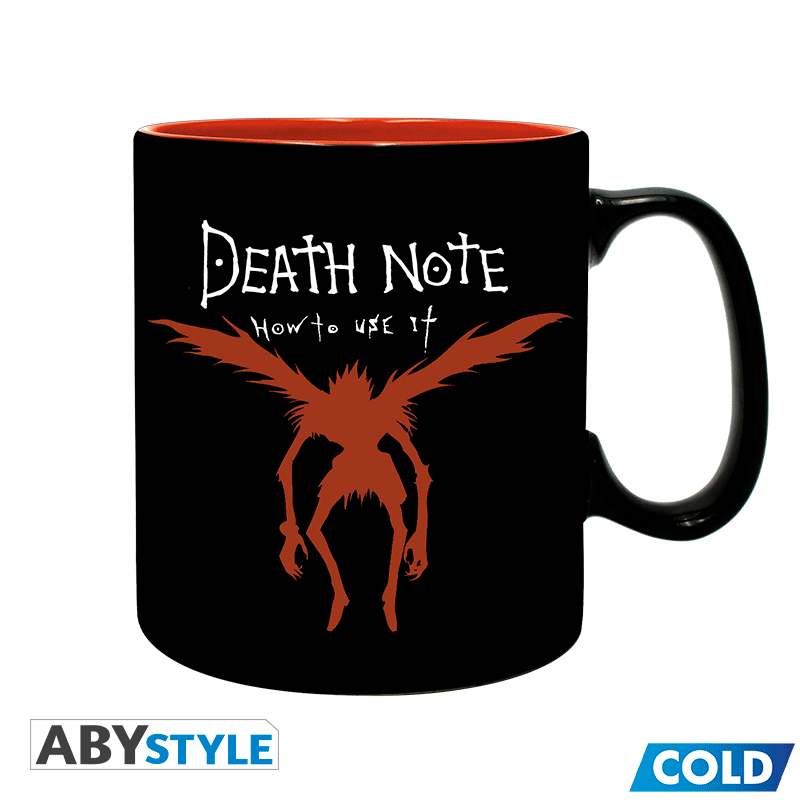 DEATH NOTE Mug Heat Change L & Light