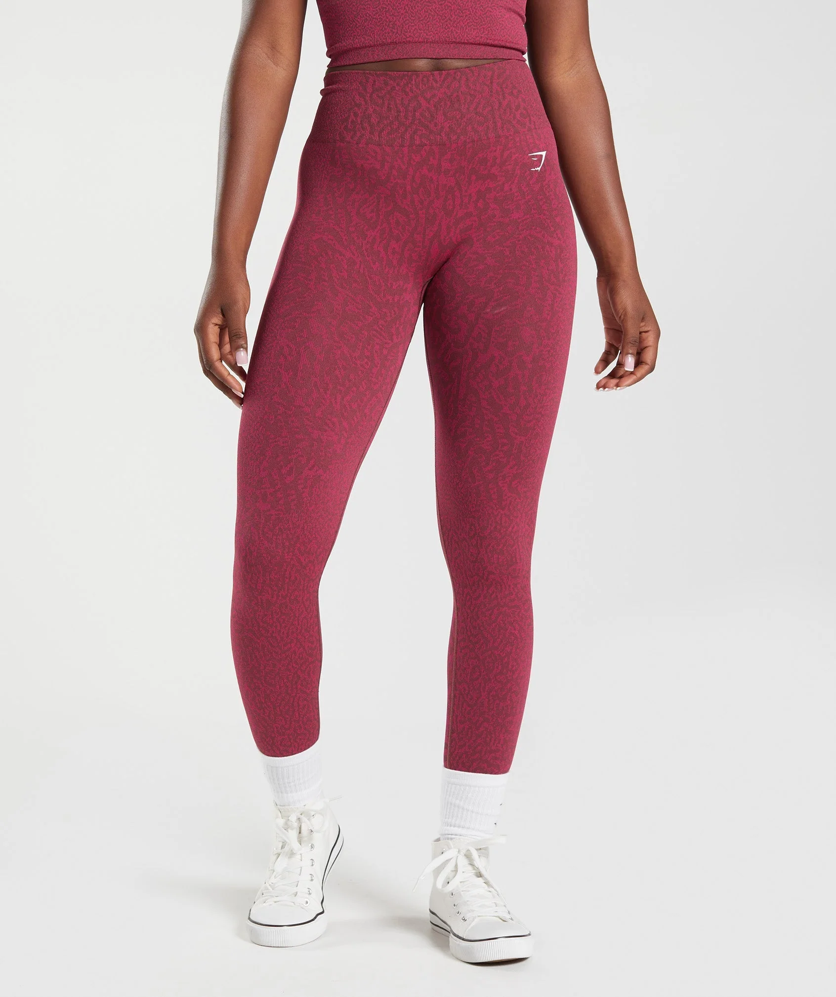 Adapt Animal Seamless Leggings Reef | Cherry Brown
