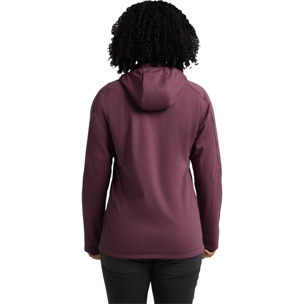 Jack Wolfskin Hike With Me Hoody Jacket Women - raisin