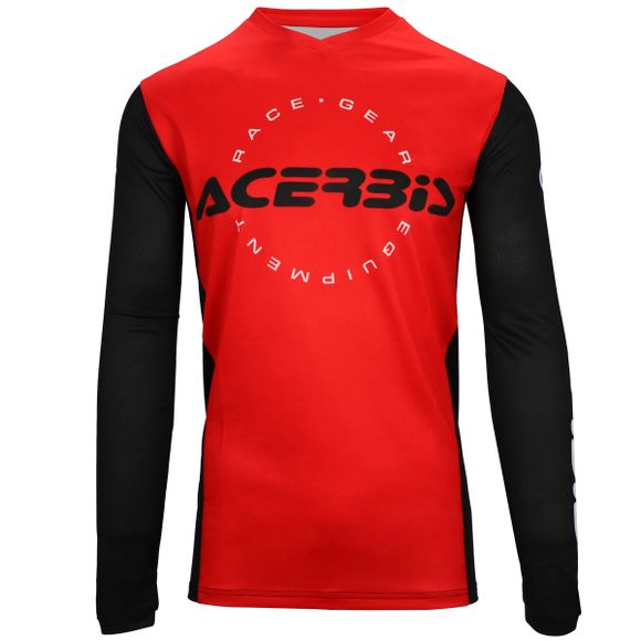 Maillot cross Acerbis MX J-TRACK INC. 2024 - Rouge / NoirRef : AE5386