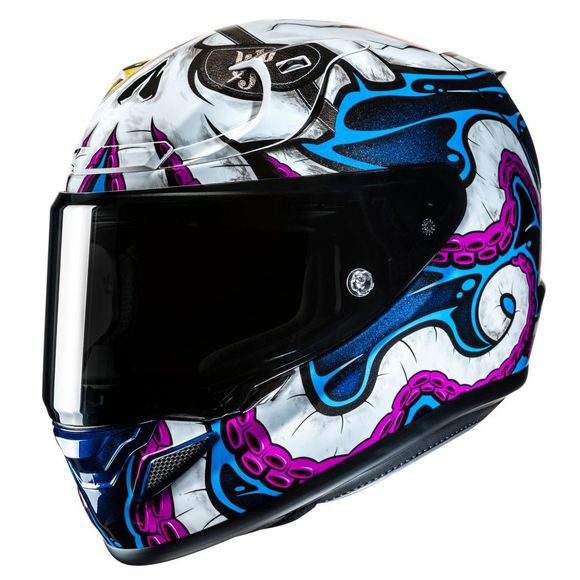 HJC RPHA 12 Full-Face Helmet - KRAKEN - Blue / BlackRef: HJ1304
