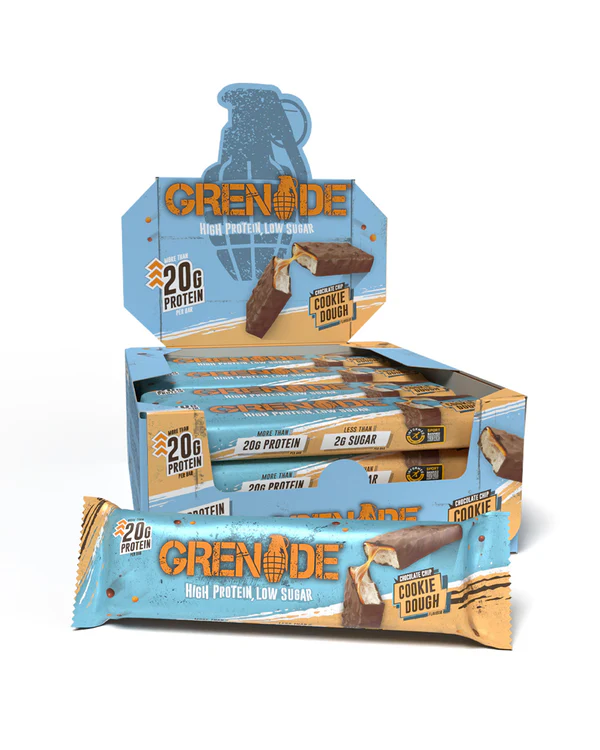 Chocolate Chip Cookie Dough Protein Bar