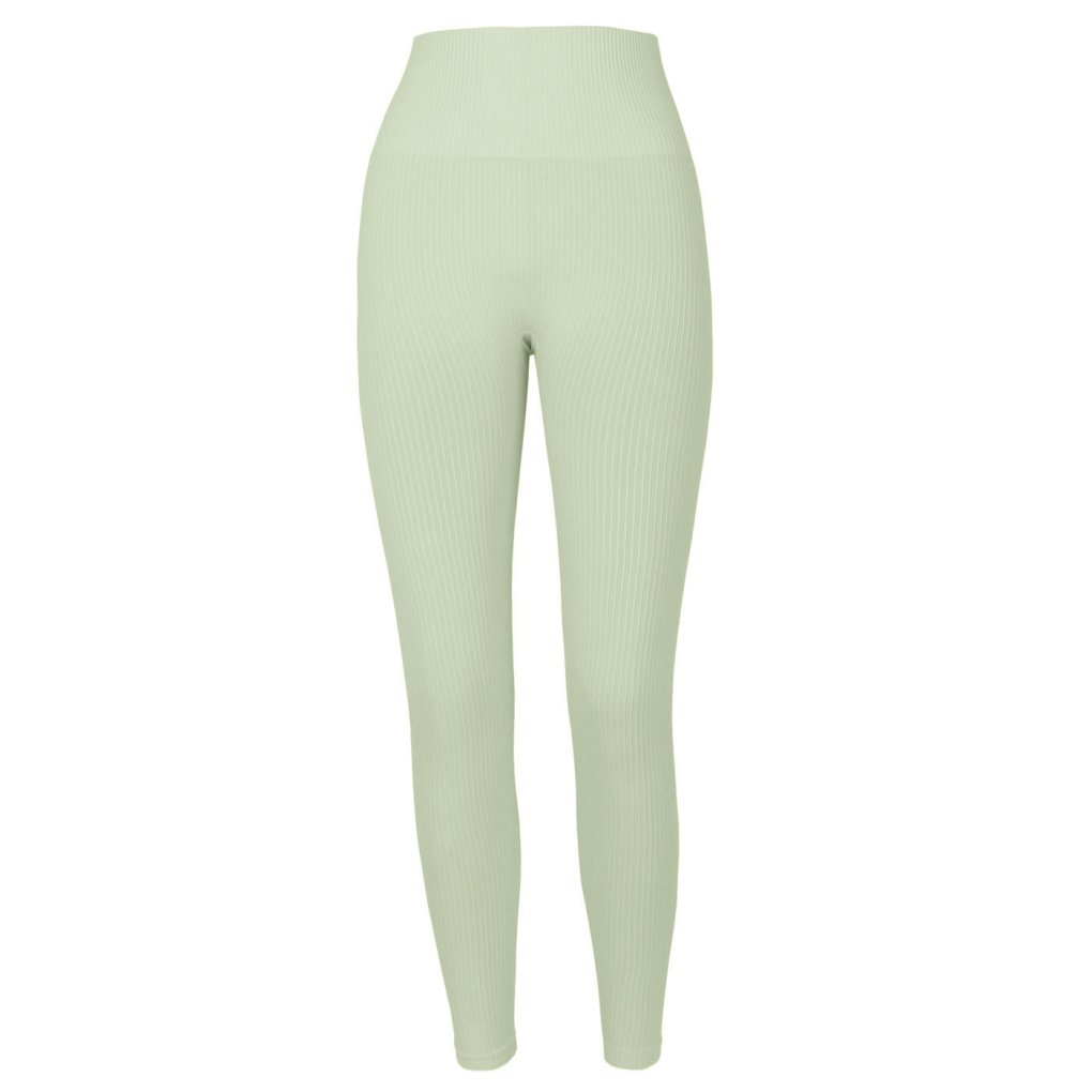 Röhnisch Seamless Rib Tights Women - Desert Sage