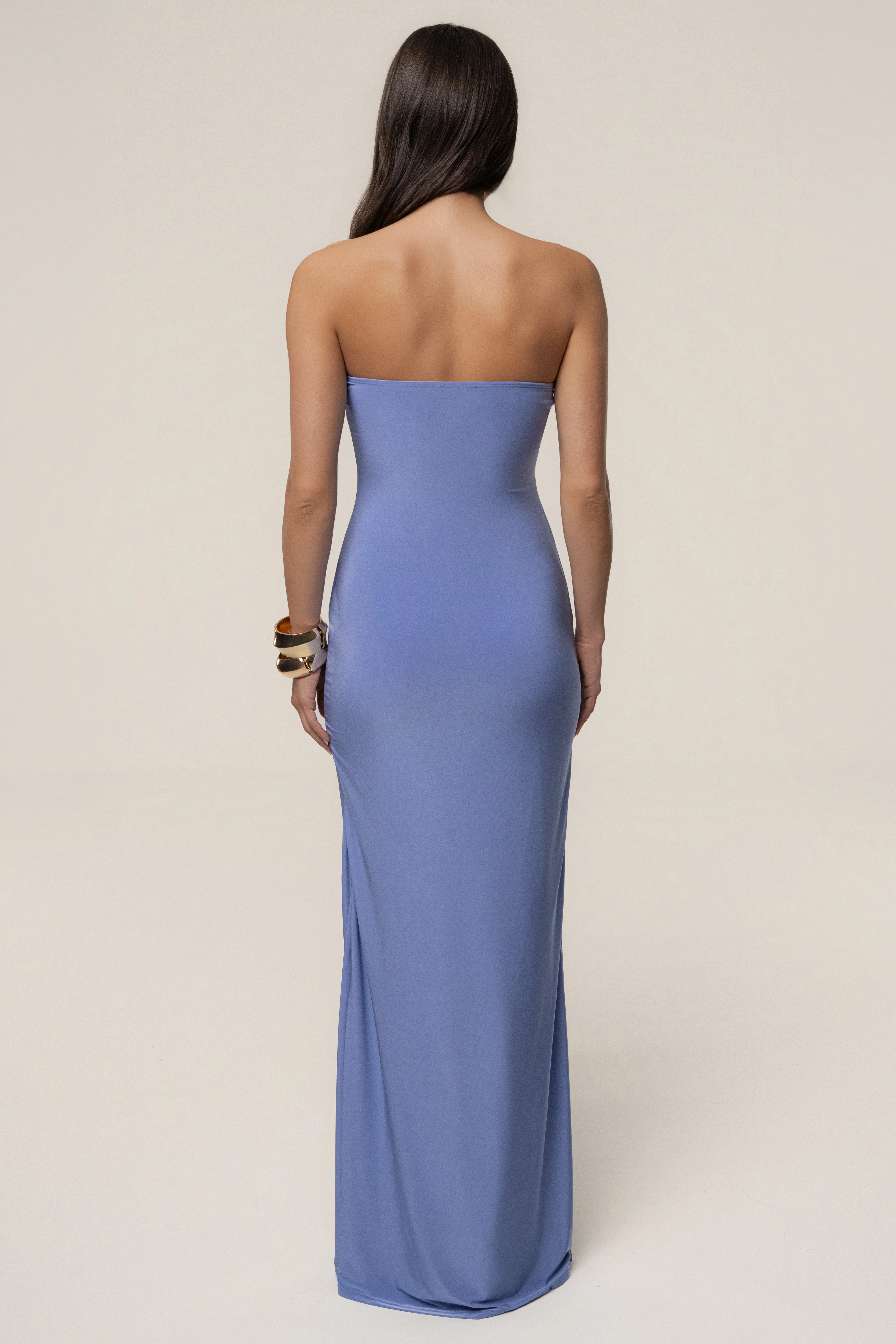 Periwinkle Drift Serenity Maxi Dress