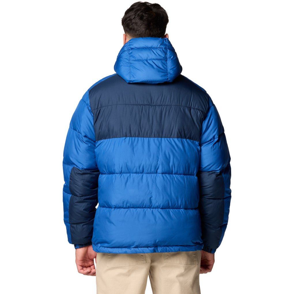 Columbia Pike Lake II Hooded Jacket Men - Mountain Blue/Collegiate Navy