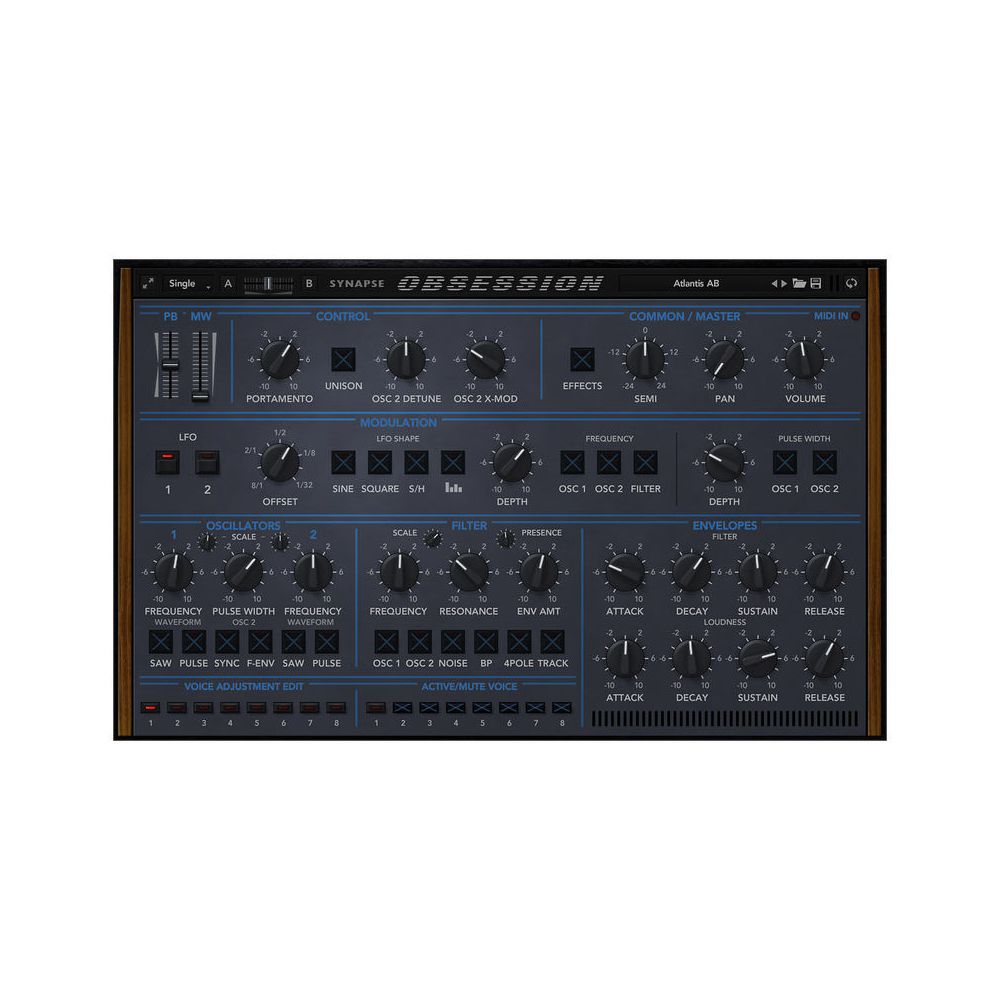 Synapse Audio Obsession – Thomann Ireland