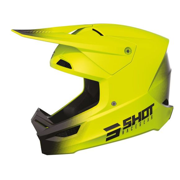 Shot RACE cross helmet - DRAW 2024 - YellowRef: SO2405