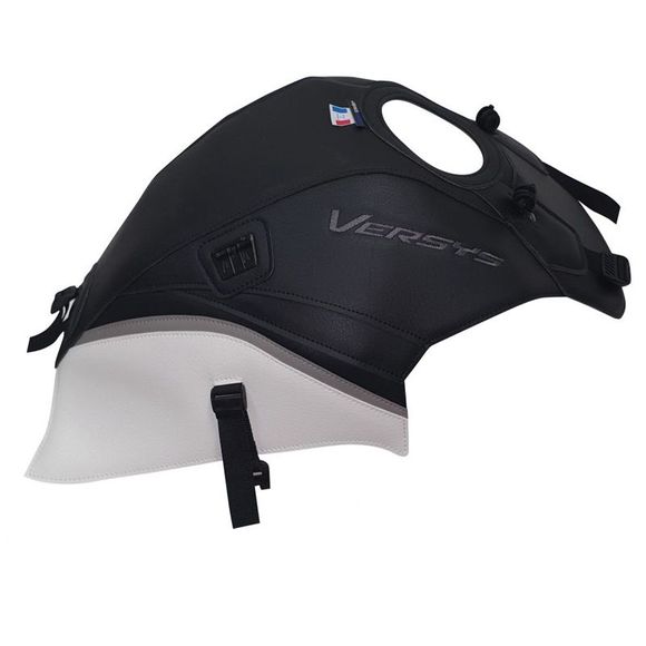 Bagster tank mat BLACK MATTE GRAINED/SUEDE DECO/WHITERef: BG0944 / 1699B