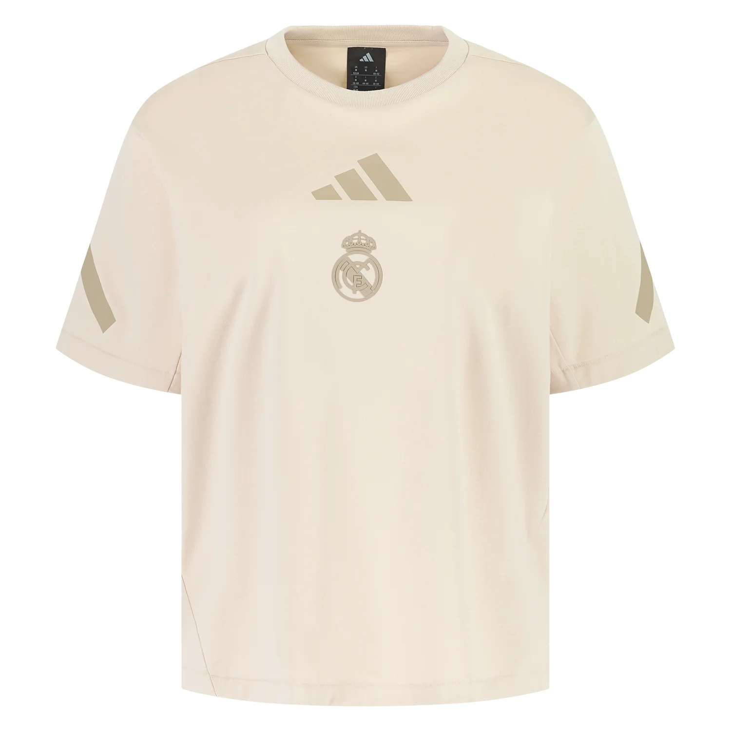 Womens adidas Real Urban Z.N.E. T-Shirt Beige
