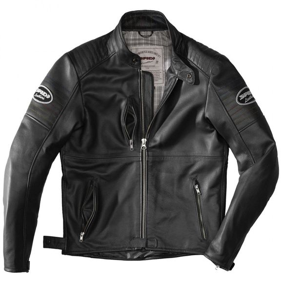 Spidi Clubber Motorcycle Jacket - BlackRef: SPI0537