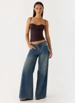 Ame Underwire Top - Chocolate