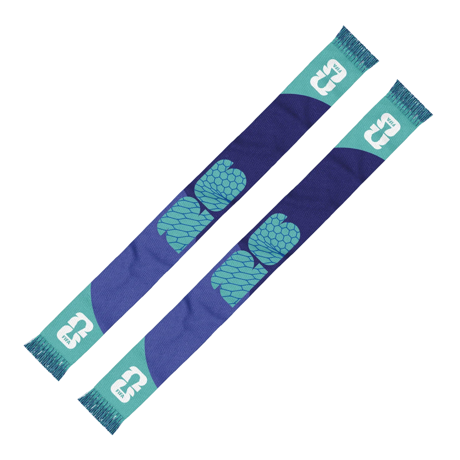 2026 Soccer Fan Collection Goal Net Graphic Scarf