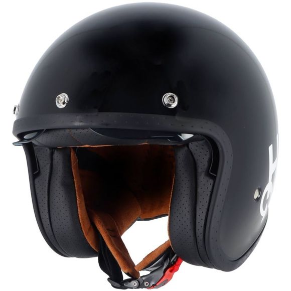 Helstons LOGO Jet Helmet - BlackRef: HS1181