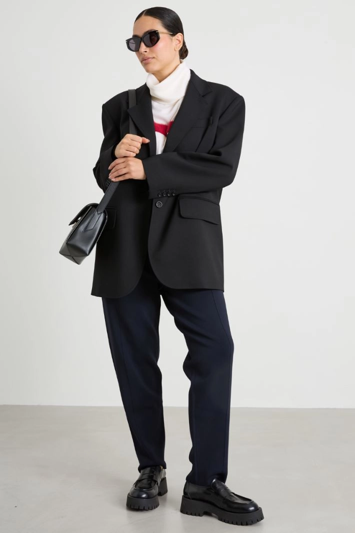 Wool sweater - NIGHT BLUE