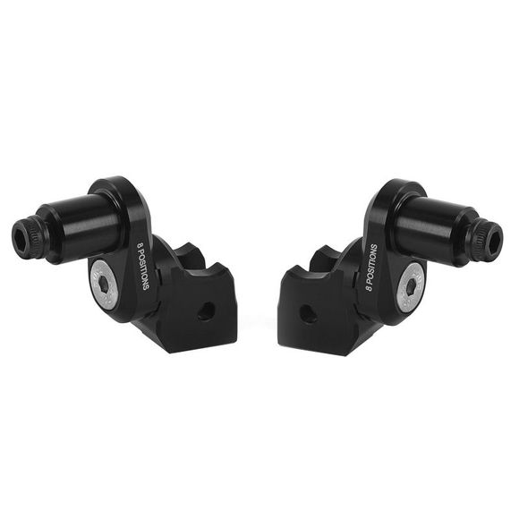 Adaptateur repose pied Rizoma Pilote pour repose-pieds Pro, B-pro et street - NoirRef : RZ0049 / PE715B