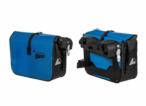 Touratech Endurance saddlebags - for BMW Vario support - BlueBMW 1300 R 1300 GS - 2023 - 2026Ref: Trt00273A / 01-035-7012-0