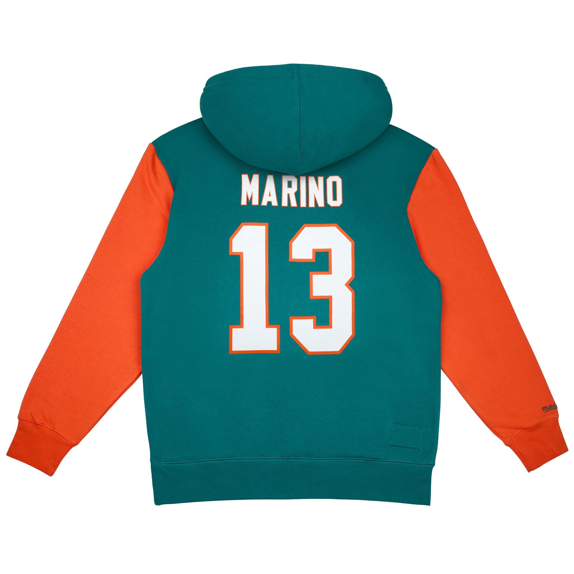 Dan Marino #13 Miami Dolphins N&N Player NFL Hoodie Aqua