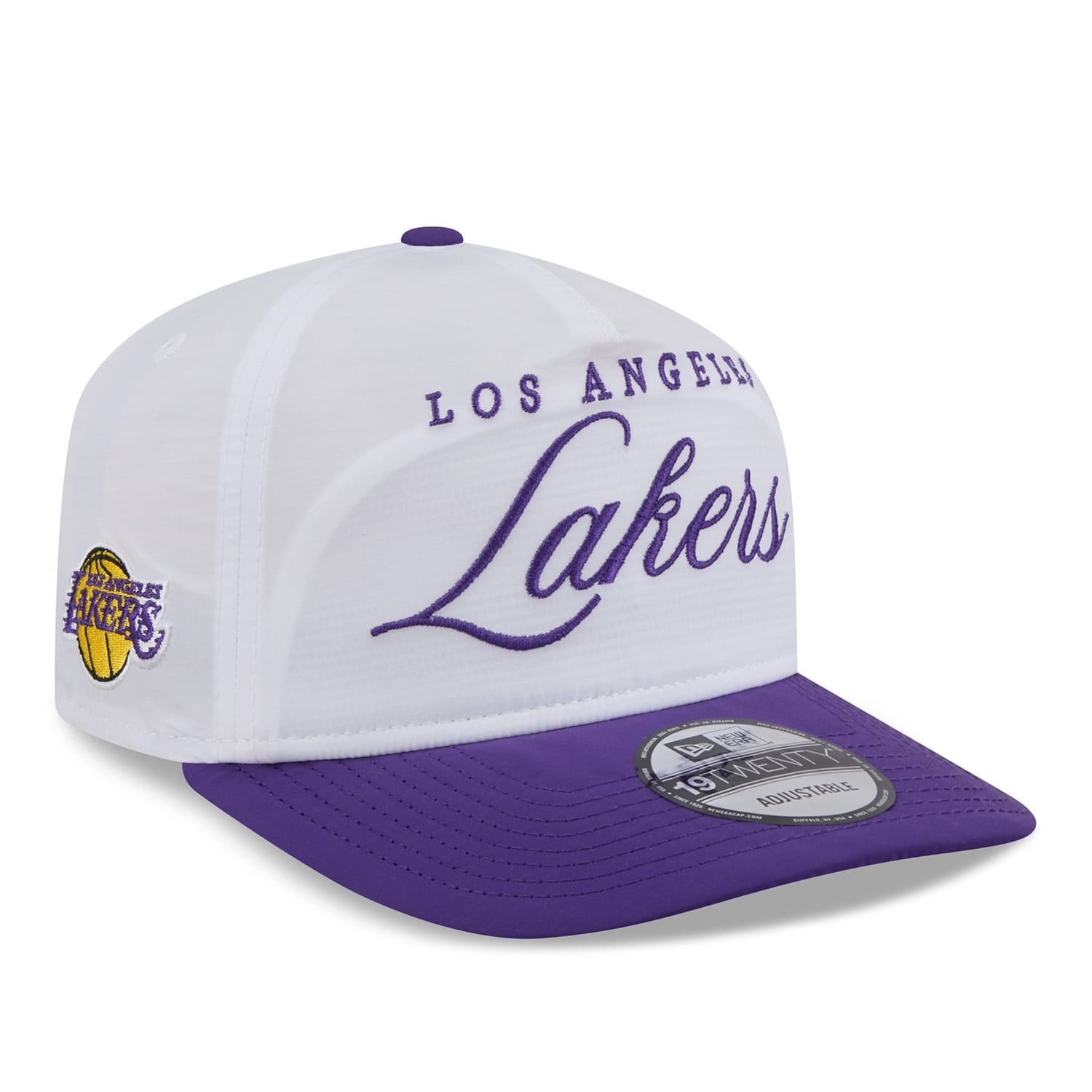 Los Angeles Lakers 2025 NBA Draft 19Twenty Adjustable Cap OTC White