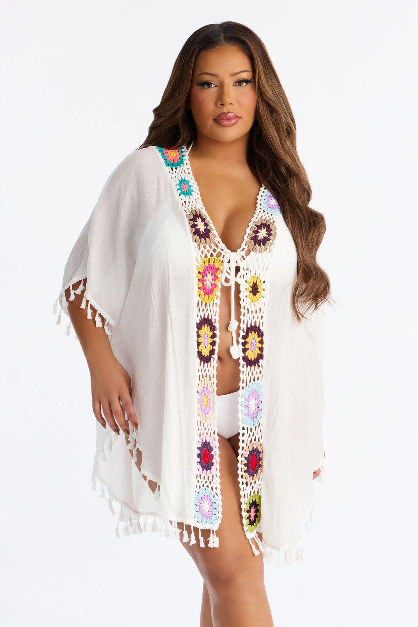 Closer To You Coverup - White/combo