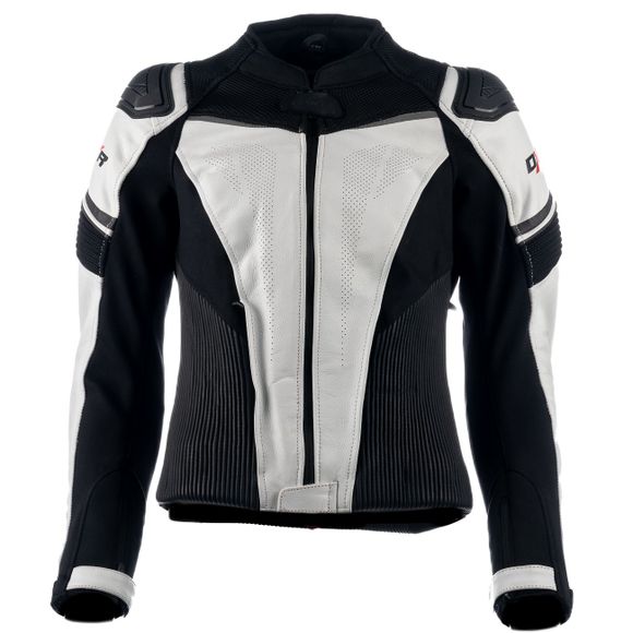 DXR GEODE FLEX Motorcycle Jacket - Black / WhiteRef: DXR0987