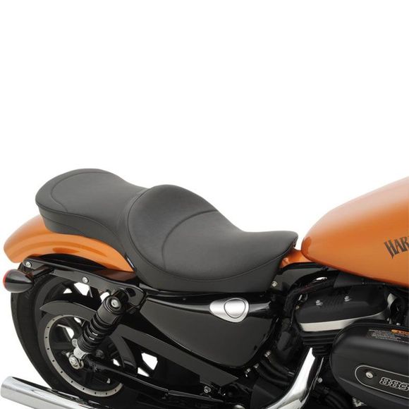 Drag Specialties LOW-PROFILE DOUBLE BUCKET SMOOTH comfort saddleRef: DRG0348 / 08040604