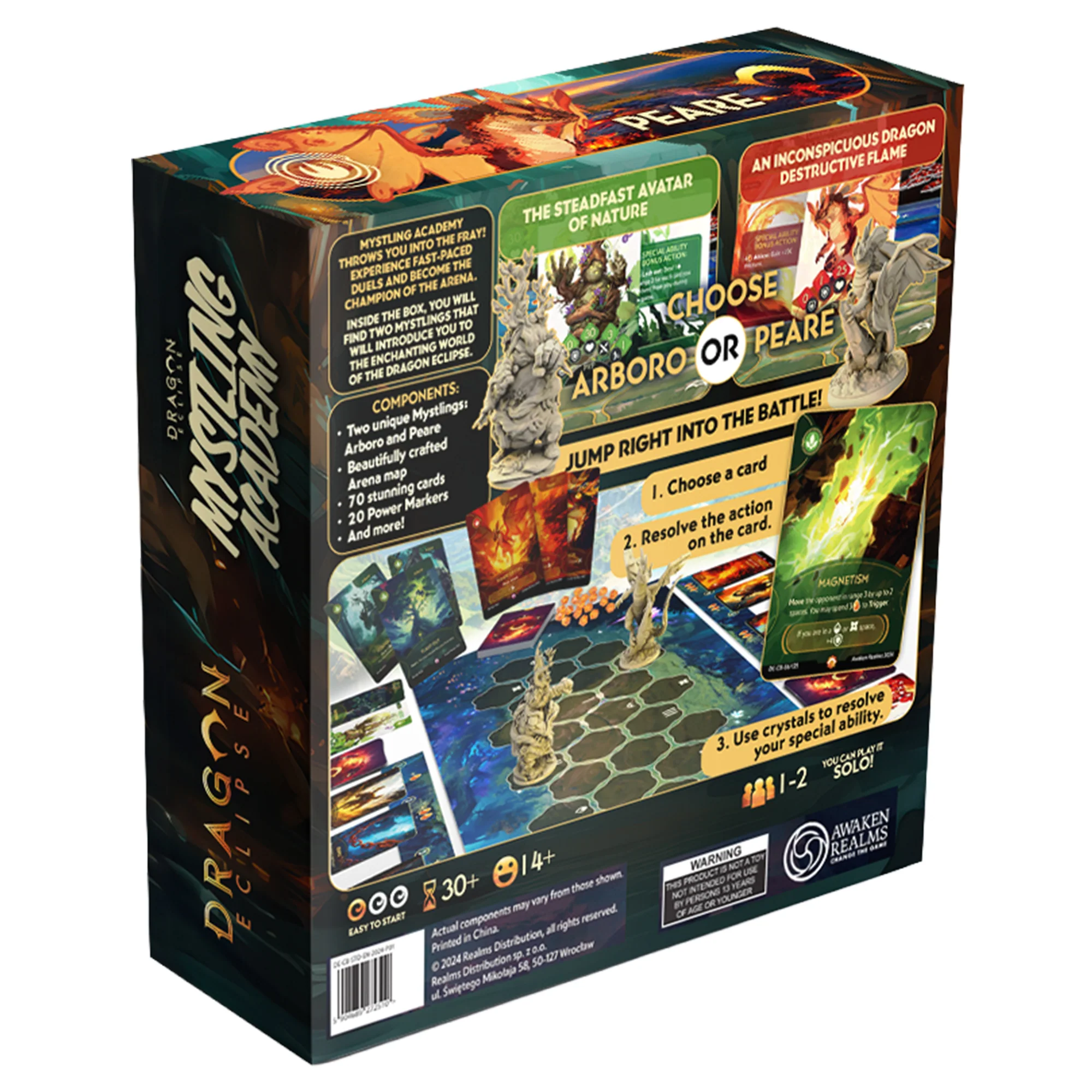 Dragon Eclipse - Mystling Academy - Peare vs Arboro