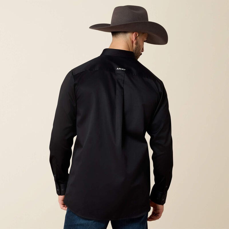 Team Logo Twill Fitted Western Shirt