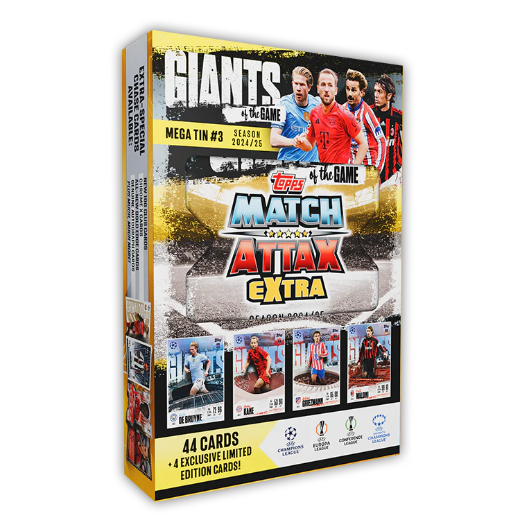 Match Attax Extra 2025 - Mega Tin #3 - Giants of the Game