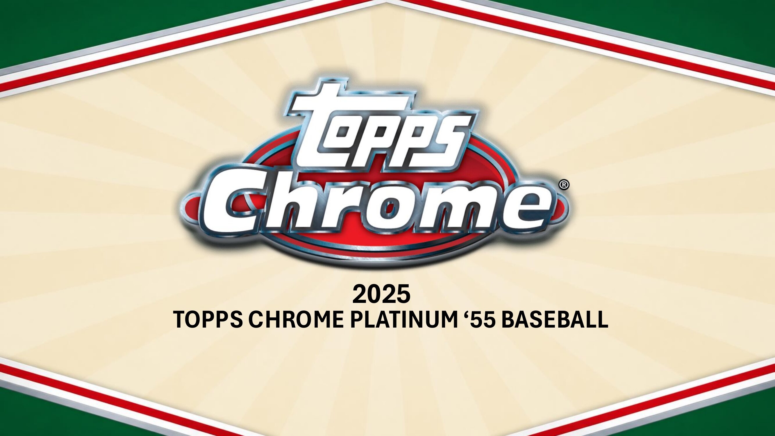2025 Topps Chrome Platinum '55 Baseball MLB Blaster Box