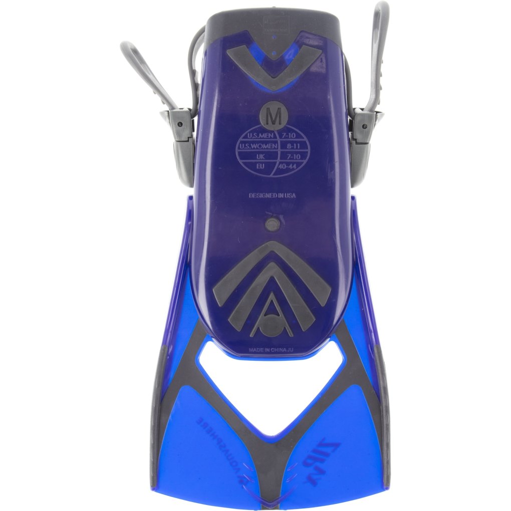 AQUASPHERE ZIP VX Training Fins - Navy Blue/Black
