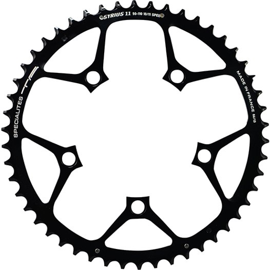 TA Specialites Syrius 11 Chainring Road 110mm Compact - black