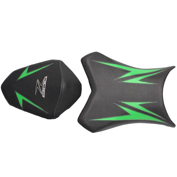 Housse de selle Bagster Noir Déco Vert nacréRef : 2231C