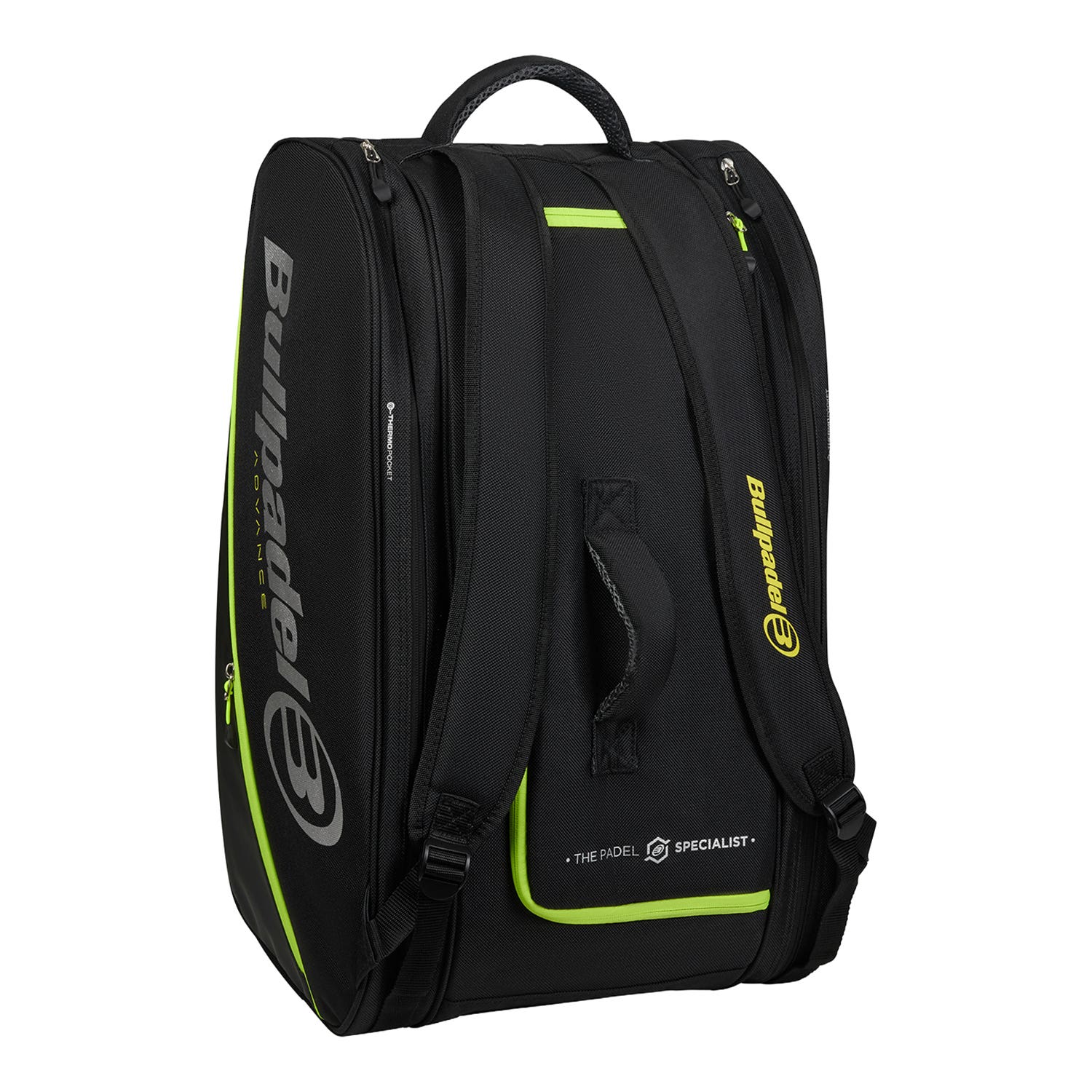 PADEL BAG BULLPADEL ADVANCE BPP26014 BLACK GREEN