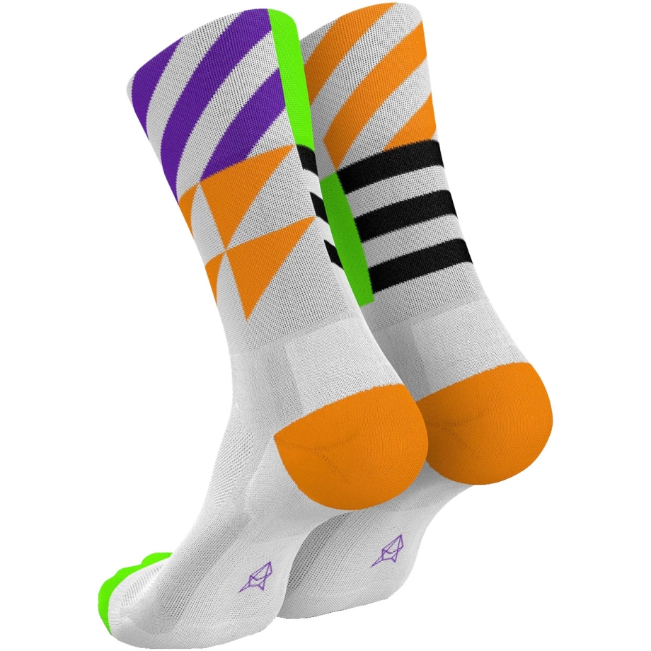 INCYLENCE Ultralight Elements Socks - Orange Green