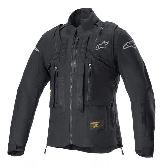 Veste enduro Alpinestars TECHDURA 2024 - Carbone / BleuRef : AP3173
