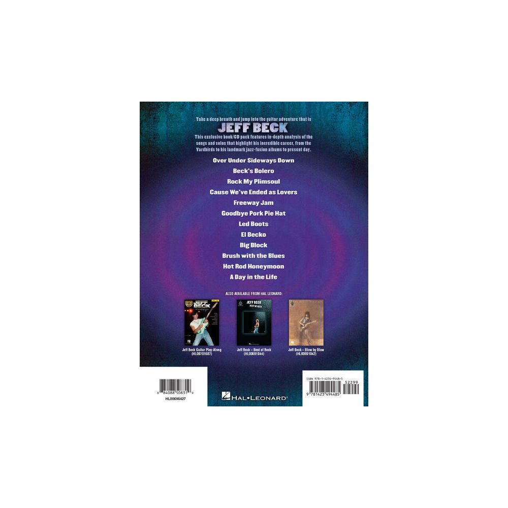 Hal Leonard Jeff Beck Signature Licks – Thomann Ireland