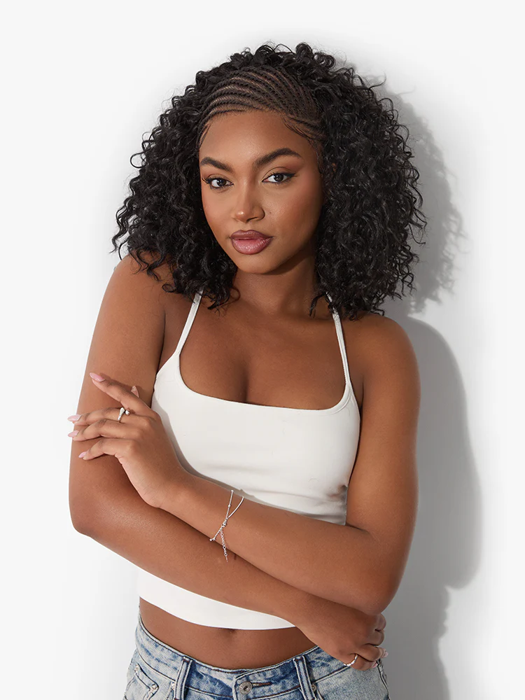 Ophirawig Veralux? Chic & Voluminous Fulani Braid Wig 13x6 HD Lace Frontal Synthetic Hair