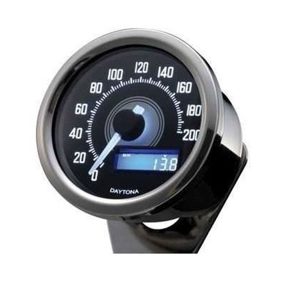 Daytona velona chrome Universal Digital Speedometer - GrayRef: 18319 / 85833