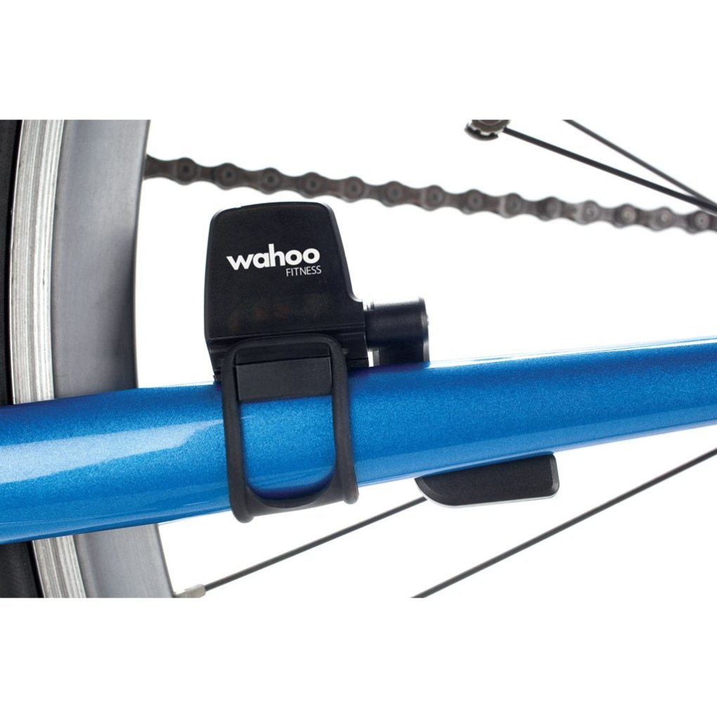 Wahoo Blue SC Speed and Cadence iPhone and Android Cycling Speed and Cadence Sensor - black
