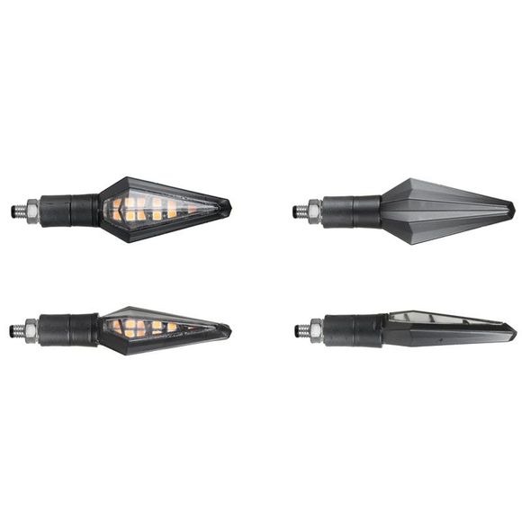 Clignotant Chaft TEASER LED (La paire) Universel - NoirRef : CH0633