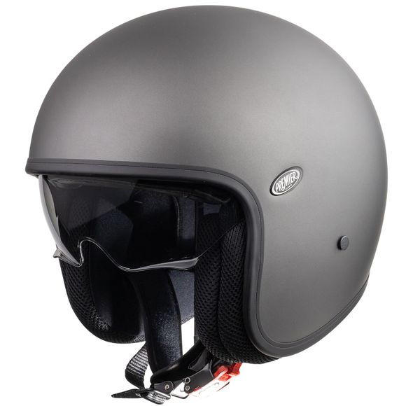 Casque jet Premier VINTAGE - U17 MATT - GrisRef : PE0321