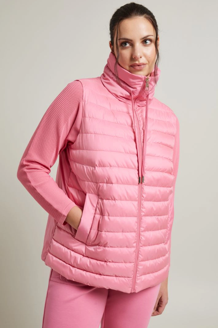 Padded gilet - PINK