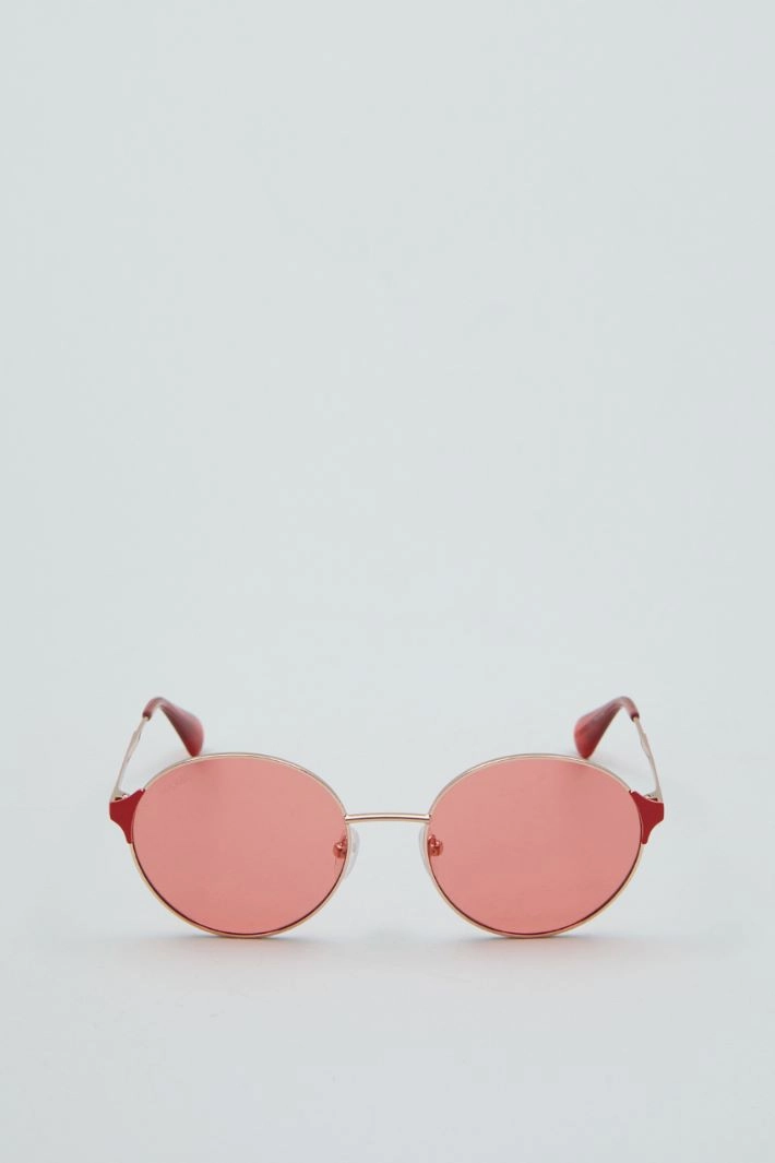Round sunglasses - FUCHSIA