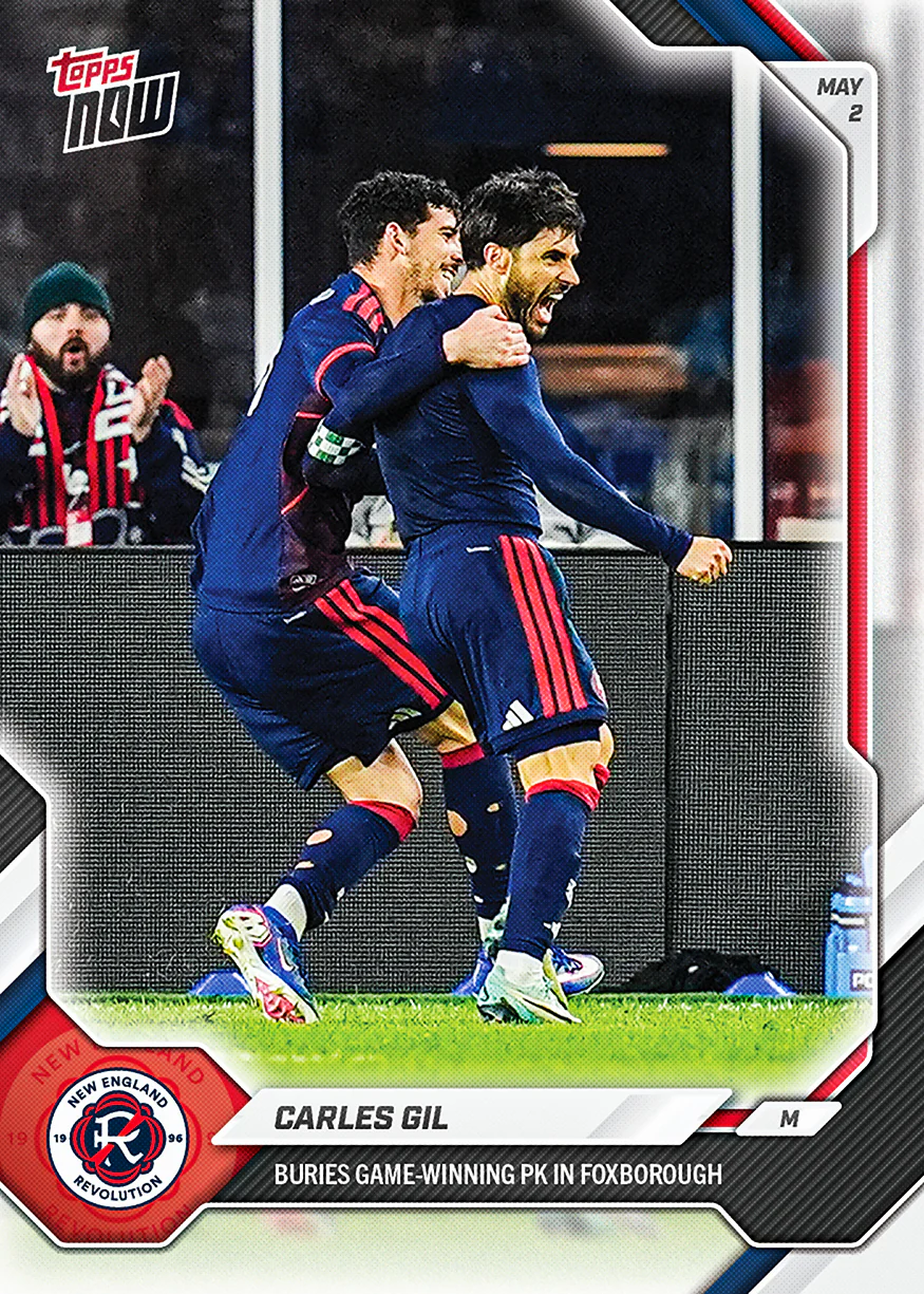 Carles Gil - 2026 MLS Topps NOW® - Card 35 - PR: 178