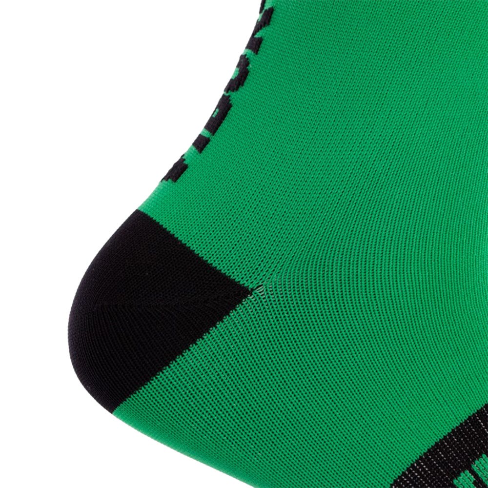 SOCKS VIBOR-A KAIT HALF-CALF GREEN/BLACK