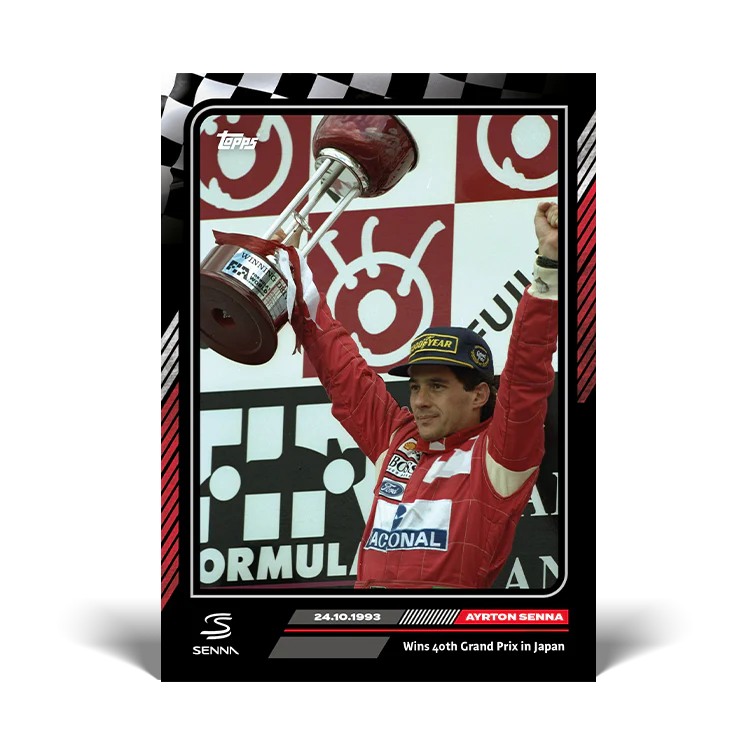 Topps UK - The Story of Senna - Card #45