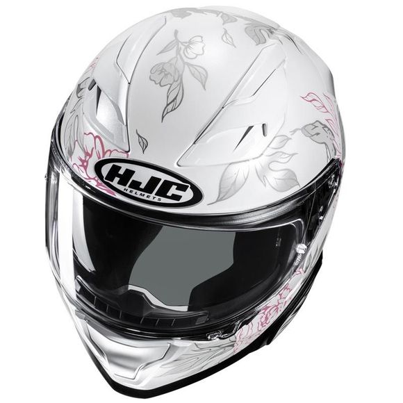 HJC F71 ELIZ Full-Face Helmet - White/PinkRef: HJ1315