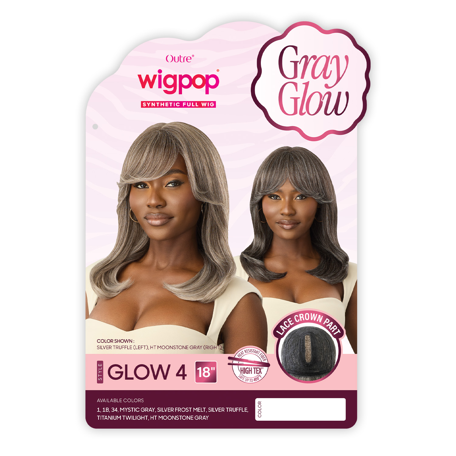 Outre Full Wig Wigpop Gray Glow Glow 4